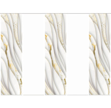 Decoratieve plaat met marmerstructuur en golfpatroon