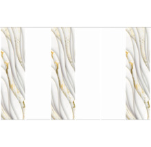 Decoratieve panelen met marmerlook en gouden accenten