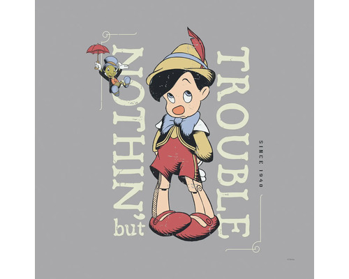 KOMAR Schilderij canvas Hey Pinocchio 40x40 cm