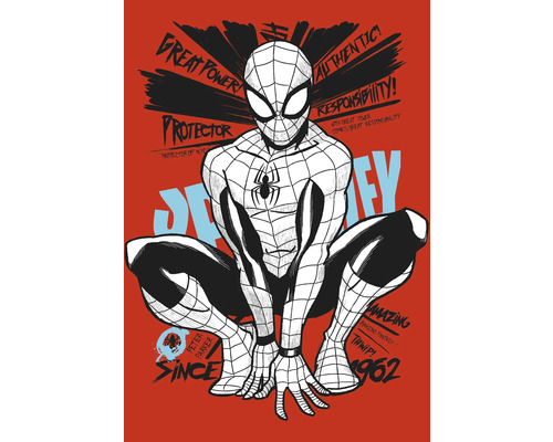 KOMAR Schilderij canvas Spider-Man Protector of NYC 40x60 cm