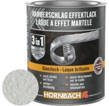 HORNBACH 3in1 Hamerslageffectlak glanzend zilver 750 ml-thumb-2