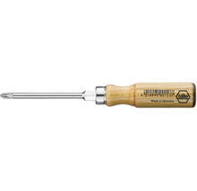 Schroevendraaier met Torx profiel en houten handvat