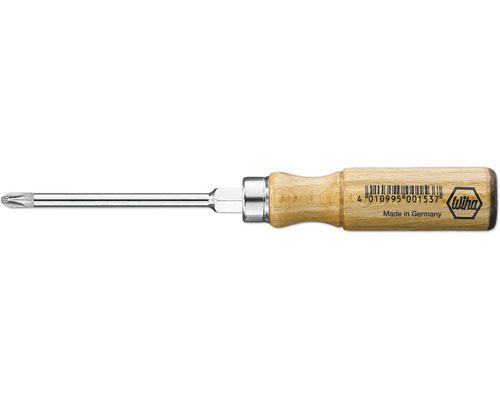 Schroevendraaier met Torx profiel en houten handvat