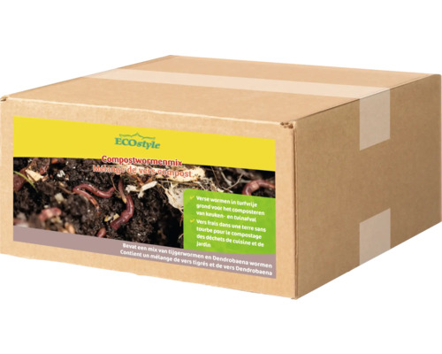 ECOSTYLE Compostwormenmix 1 kg