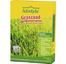 Verpakking graszaad voor kwetsbare gazons