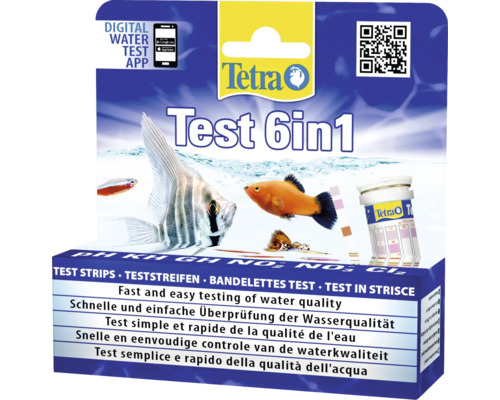 Tetra Test 6in1 voor waterkwaliteitscontrole