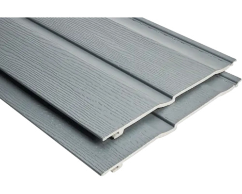 Twee gevelpanelen met houtnerf