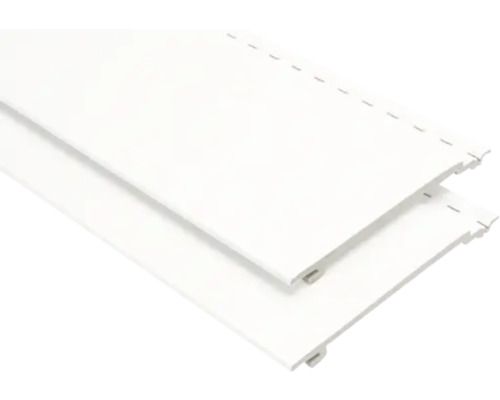 Twee witte gevelpanelen