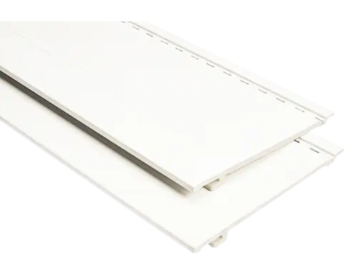 Twee kunststof gevelbekledingen