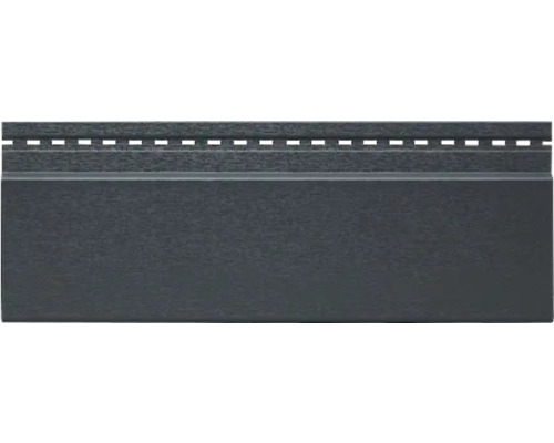 Donkergrijze kunststof gevelbekleding