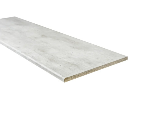 Aanrechtblad met waterkering grof beton E14-388ST, 2005x600x28mm