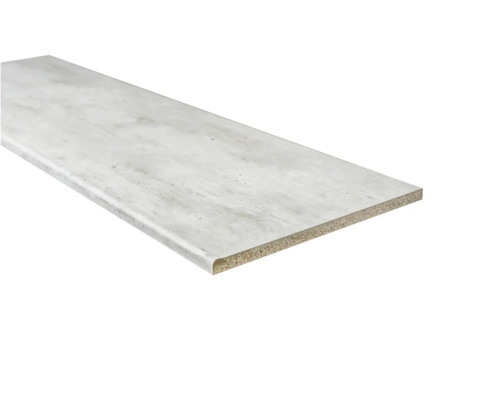 Aanrechtblad met waterkering grof beton E14-388ST, 3250x600x28mm