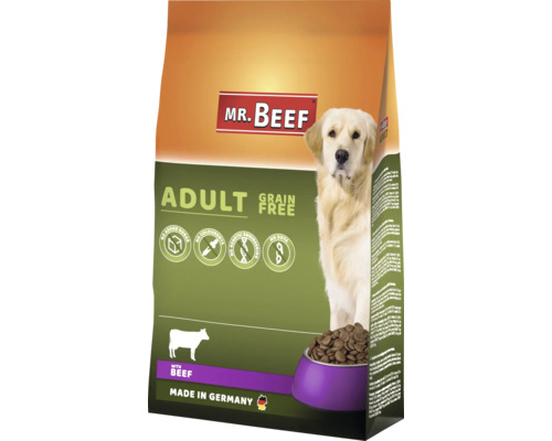 MR. BEEF Hondenvoer droog Premium adult graanvrij 4 kg