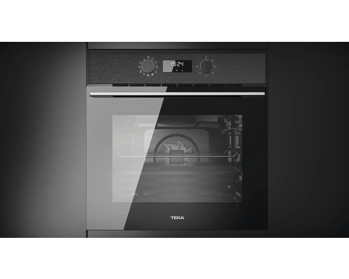 Teka inbouwoven met digitaal display en glazen voorkant