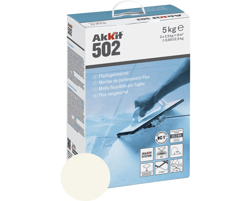 AKKIT 502 Flexibele voegmortel 5 kg pergamon AKKIT 502 Flexibele voegmortel 5 kg pergamon