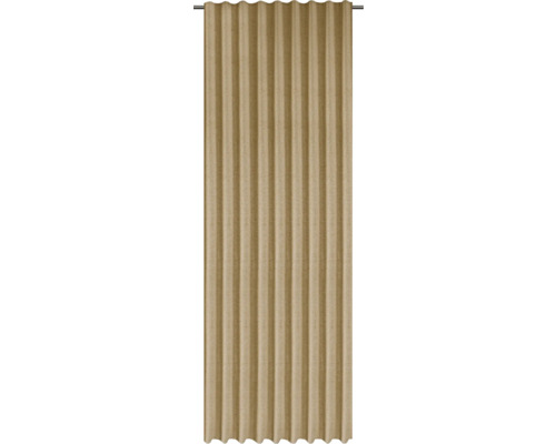 SOLEVITO Gordijn met plooiband Amiens taupe 140x280 cm SOLEVITO Gordijn met plooiband Amiens taupe 140x280 cm
