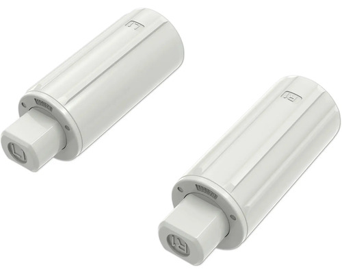 Twee buismotoren voor rolluiken