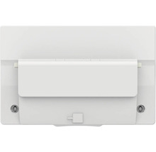 Achteraanzicht van een radiator