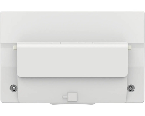 Achteraanzicht van een radiator