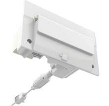 Witte ledlamp met kabel en stekker