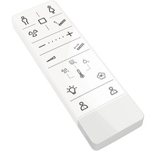 Afstandsbediening voor douche-wc met diverse bedieningselementen