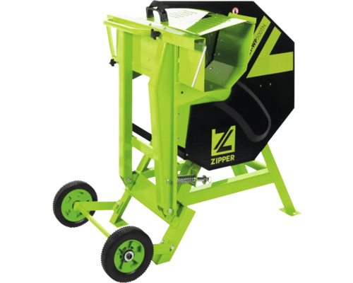 Kipzaag met wielen voor mobiel gebruik