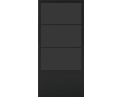 Binnendeur met glaspanelen in roedeverdeling