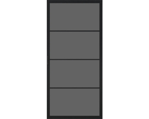 Moderne binnendeur met vier horizontale panelen