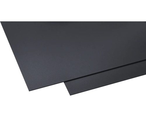 GUTTA Acrylglas, glad antraciet 1250x500x3 mm