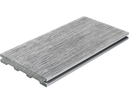 Terrasplank van hout en kunststof