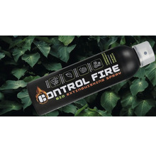 Control Fire biologische brandblusspray op bladerenachtergrond
