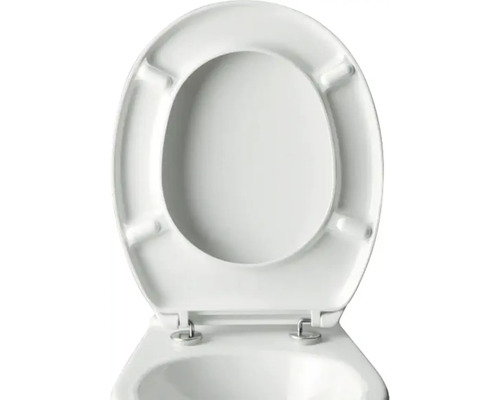 Toiletbril met open deksel