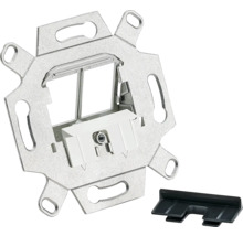 Inbouwunit met klauwbevestiging en montagering voor hollewanddozen