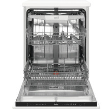 Open vaatwasser met twee afwasmanden van Amica