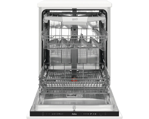 Open vaatwasser met twee afwasmanden van Amica