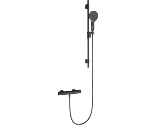 Douchesysteem met handdouche en thermostatische kraan