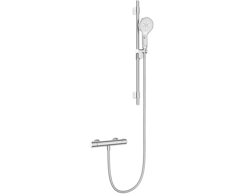 Doucheset met handdouche en thermostatische kraan