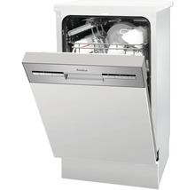 Vaatwasser met geopende deur en afwas erin