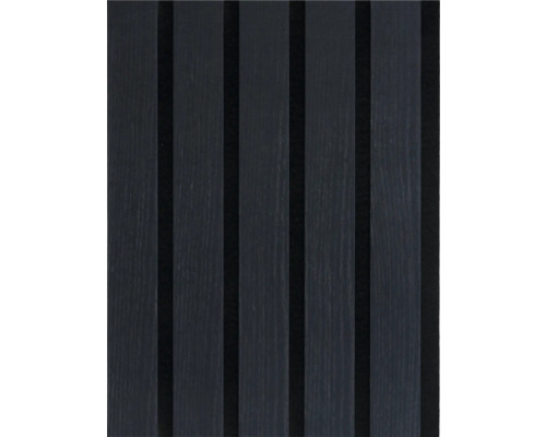 3D Akoestisch paneel lava eiken 2600x300x17 mm Decoratieve plaat met houtstructuur