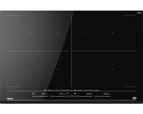 TEKA Inductiekookplaat frameloos IZF88700MSTBK 4 kookzones zwart 80x51cm