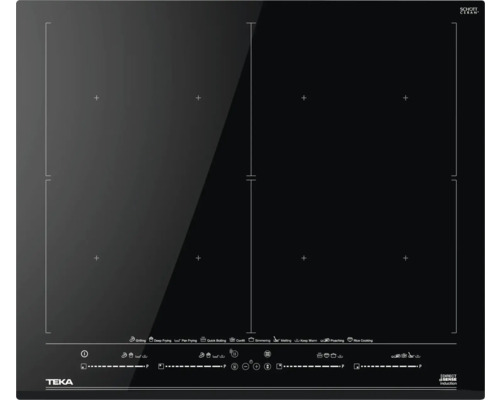 TEKA Inductiekookplaat frameloos IZF68700MSTBK 4 kookzones zwart 60x51cm