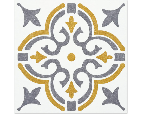 Decoratieve vloertegel met abstract patroon