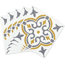 Meerdere decoratieve tegels met patroondesign