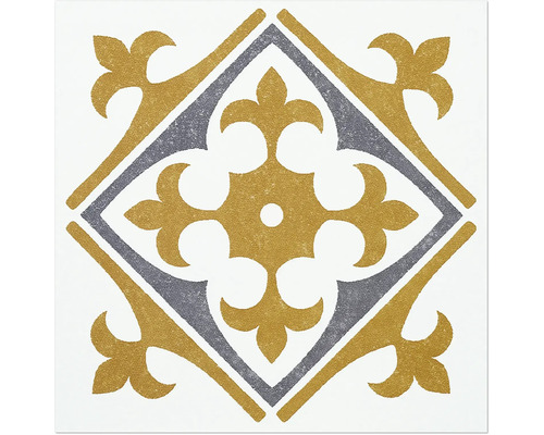 Decoratieve tegel met bloemmotief