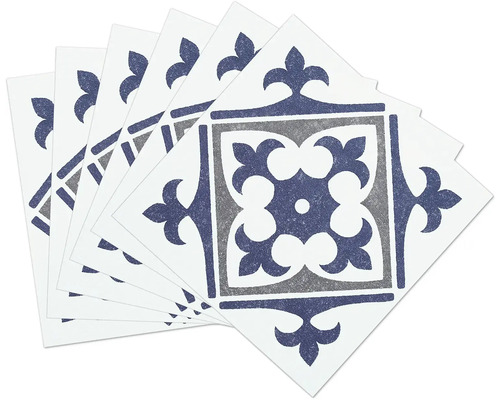 Meerdere tegels met bloemmotief