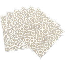 Meerdere decoratieve tegels met geometrisch patroon
