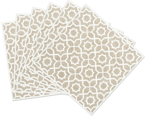 Meerdere decoratieve tegels met geometrisch patroon