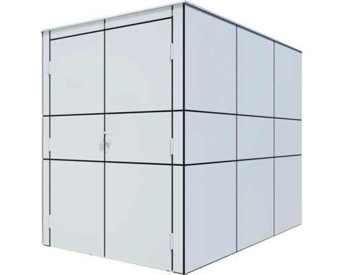 Metalen gereedschapshuis voor de tuin