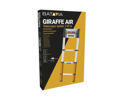Batavia Giraffe Air telescopische ladder 2,93 meter verpakking