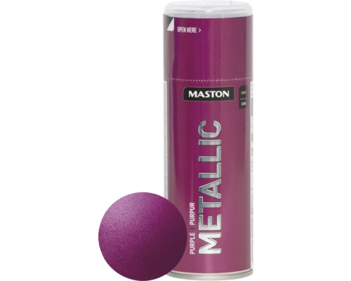 MASTON Metallic spuitlak paars 400 ml